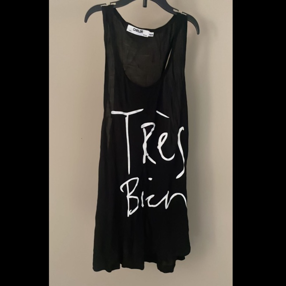 Très Bien black tank